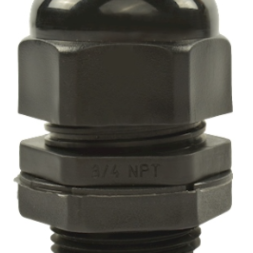 CONECTOR 3/4″ GLANDULA DE PLASTICO