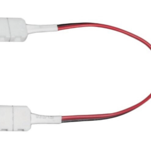 CONECTOR UNION DOBLE Y ESQUINA P/LED