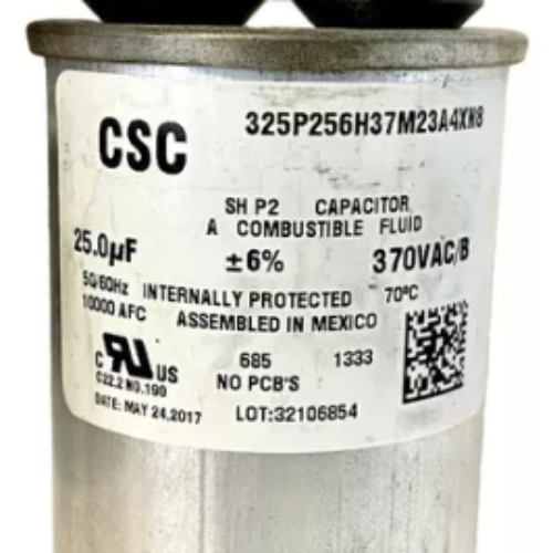 CAPACITOR DE TRABAJO 25UF 370V