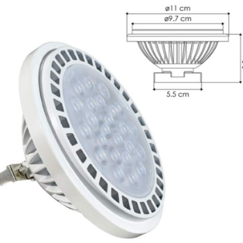 REFLECTOR 14W LED AR111 12V 6500K